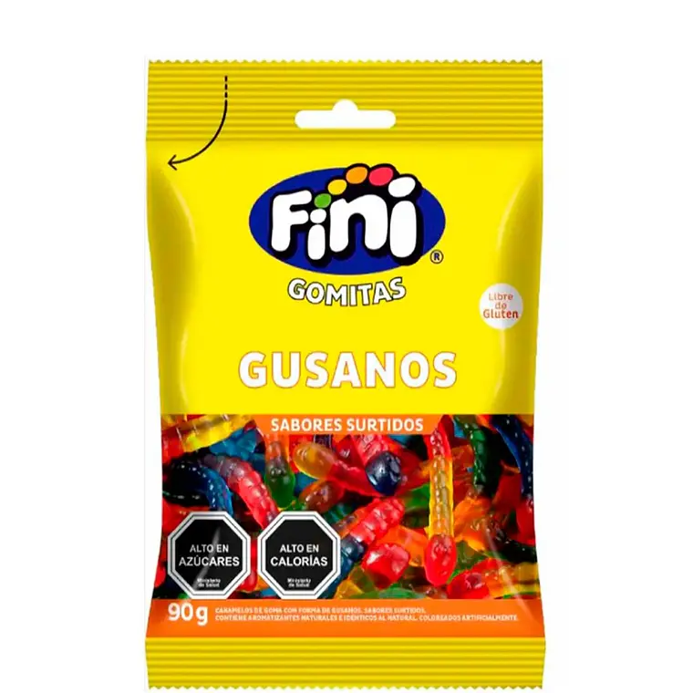 Fini Gomitas Gusanos 90g 1