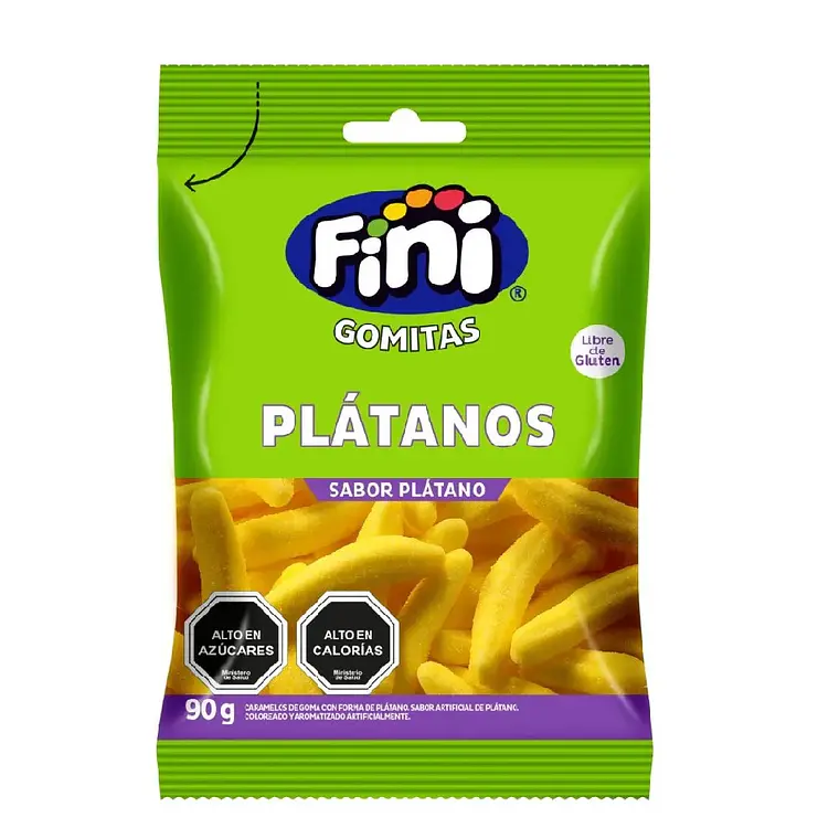 Fini Gomitas Plátanos 90g 1