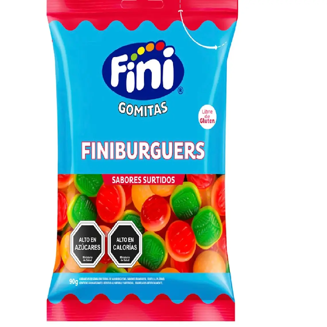 Fini Gomitas Finiburguers 90g 1
