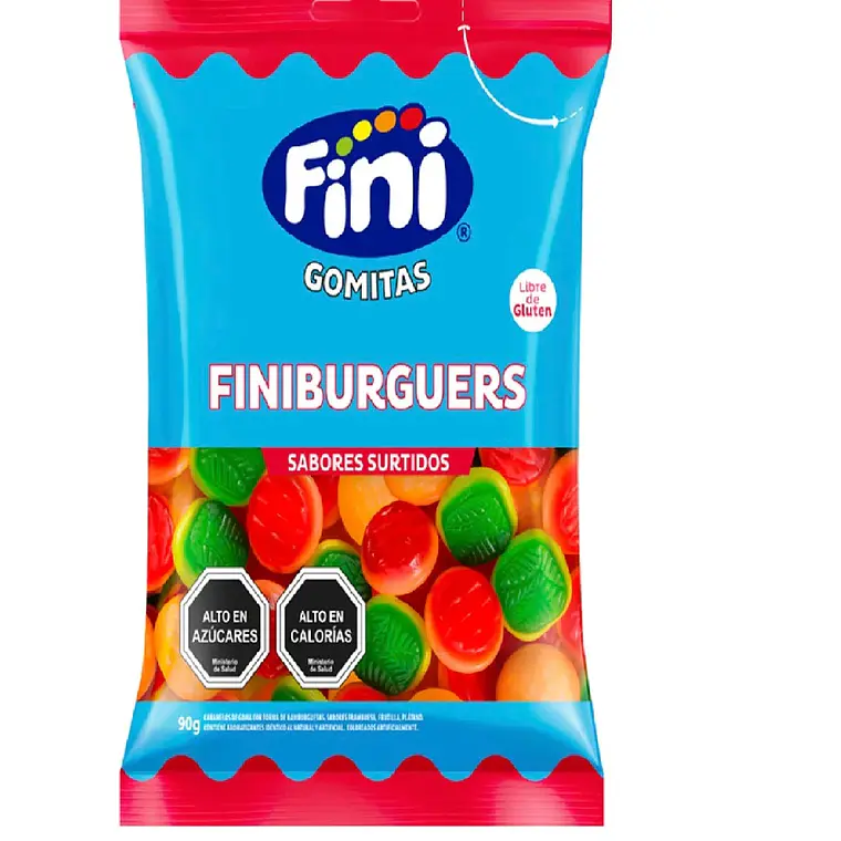 Fini Gomitas Finiburguers 90g 1