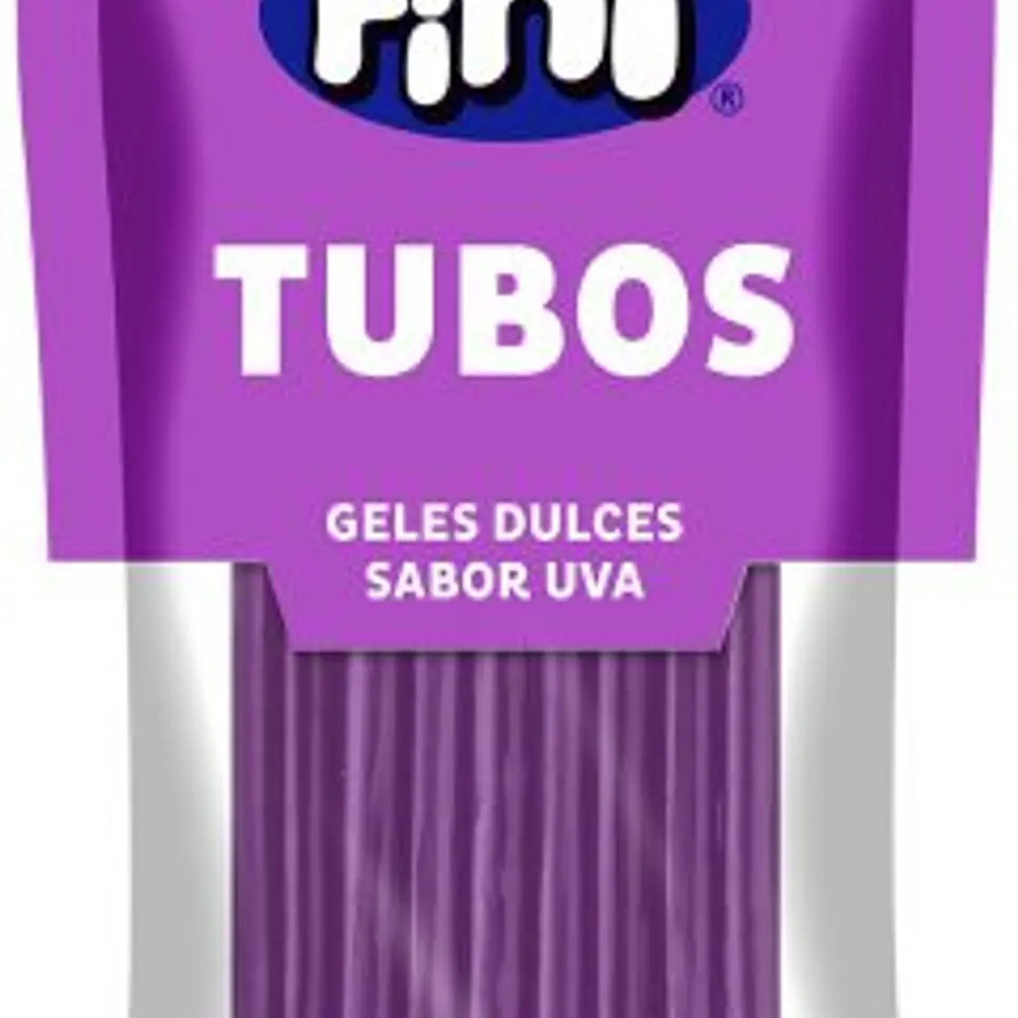 Fini Tubos Sabor Uva 80g 1