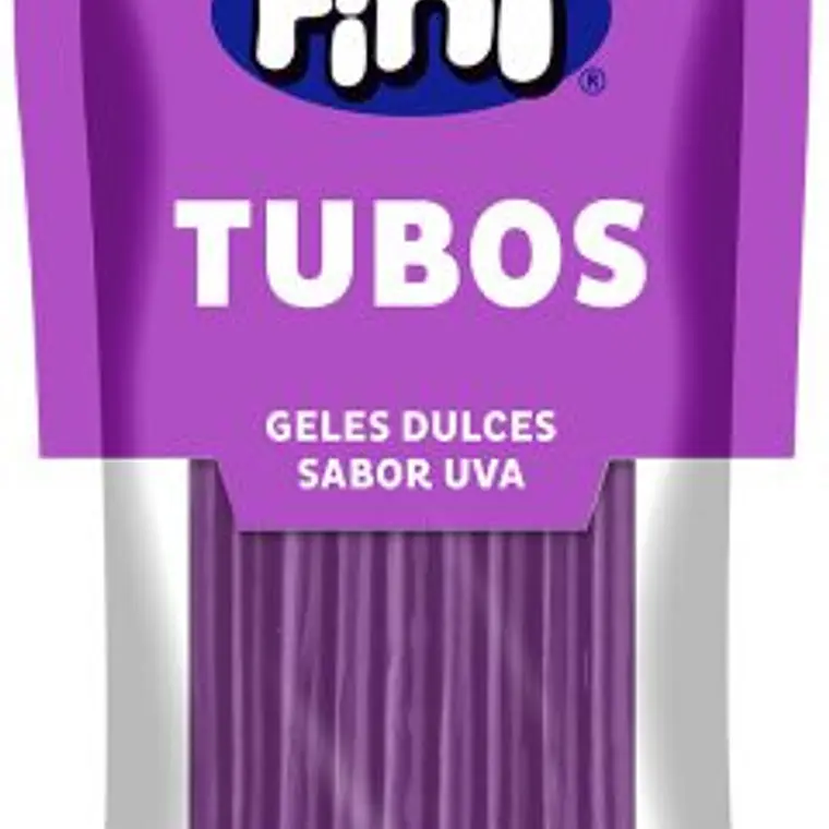 Fini Tubos Sabor Uva 80g 1