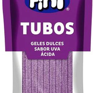 Fini Tubos Sabor Uva Ácida 80g
