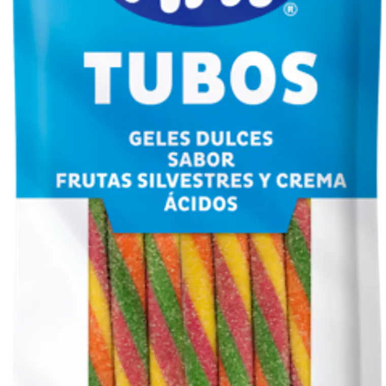 Fini Tubos Sabor Frutas Silvestres y Crema Ácidos 80g 1