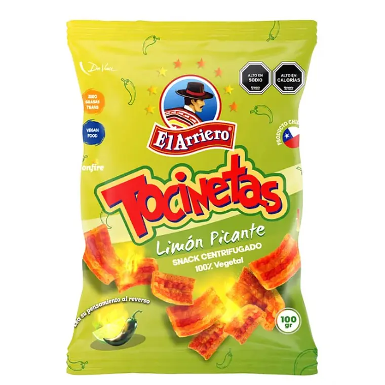 Tocinetas Limón Picante 100g 1