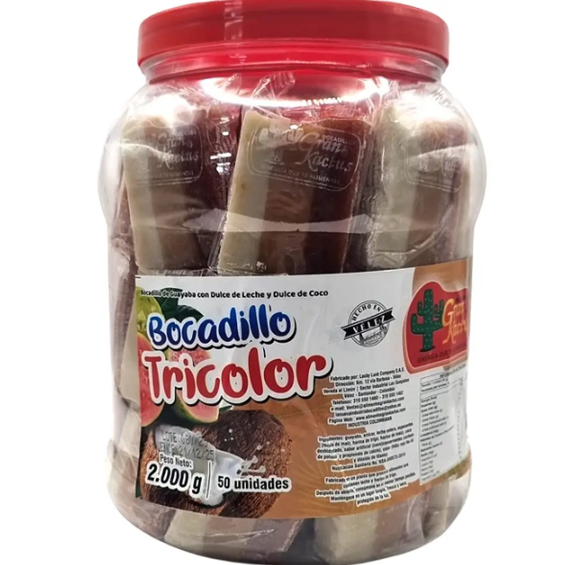 Bocadillo Tricolor 2.000g 1