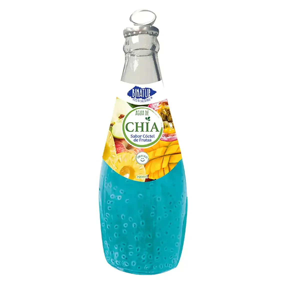 Agua de Chía Binatur Cóctel de Frutas 1