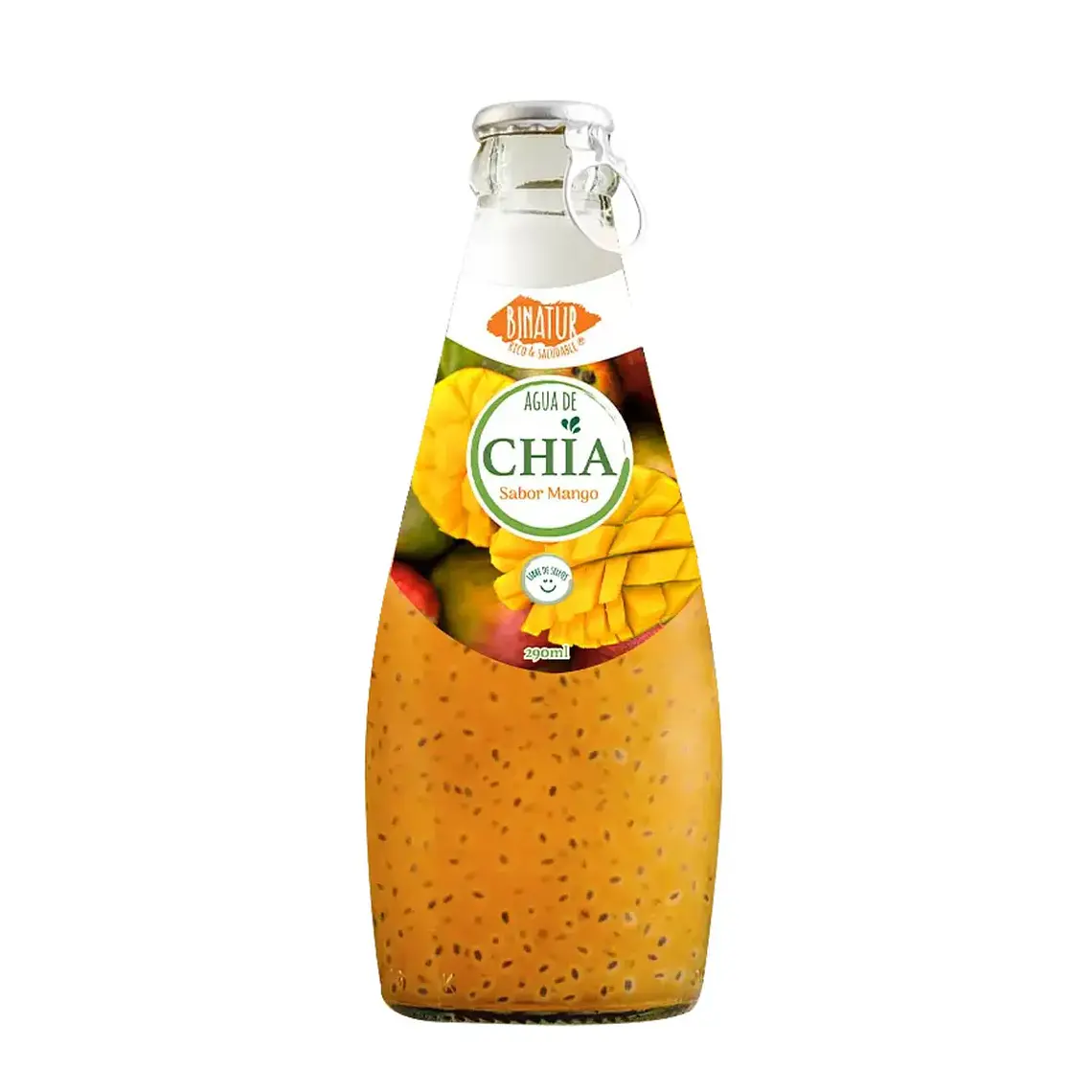 Agua de Chía Binatur Mango 1