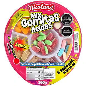 Mix Gomitas Acidas