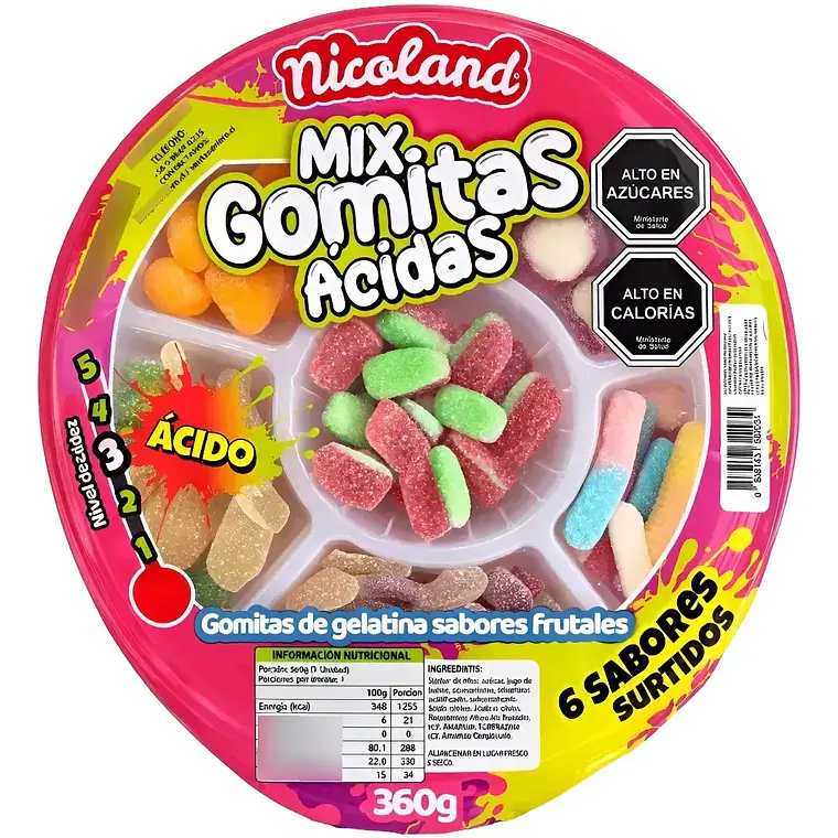 Mix Gomitas Acidas 1