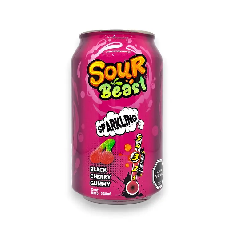 Sour Beast Black Cherry Gummy 1