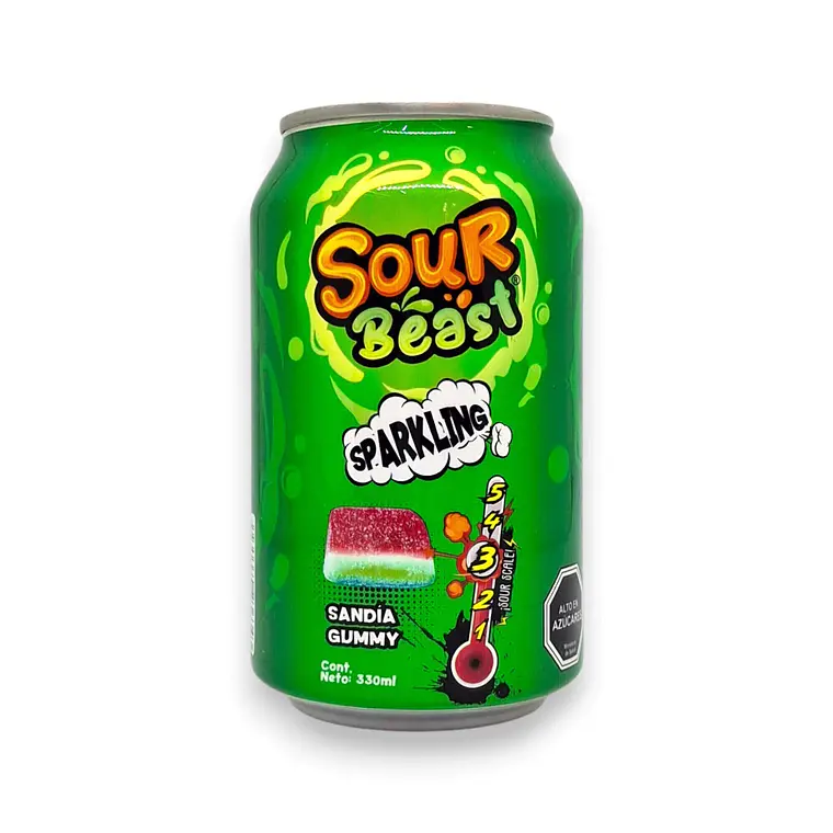 Sour Beast Sandía Gummy 1
