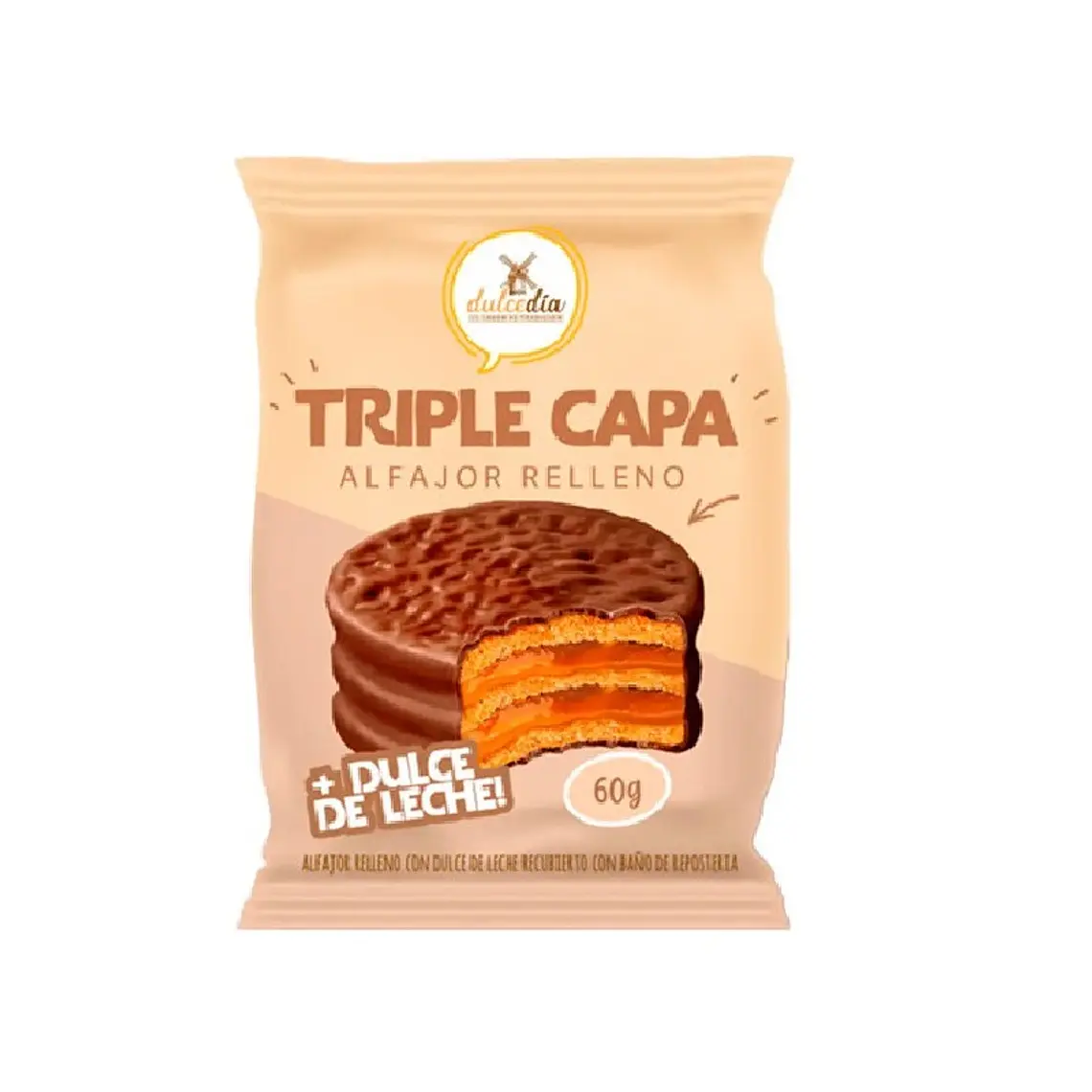 Alfajor Triple Capa Dulcedía  1