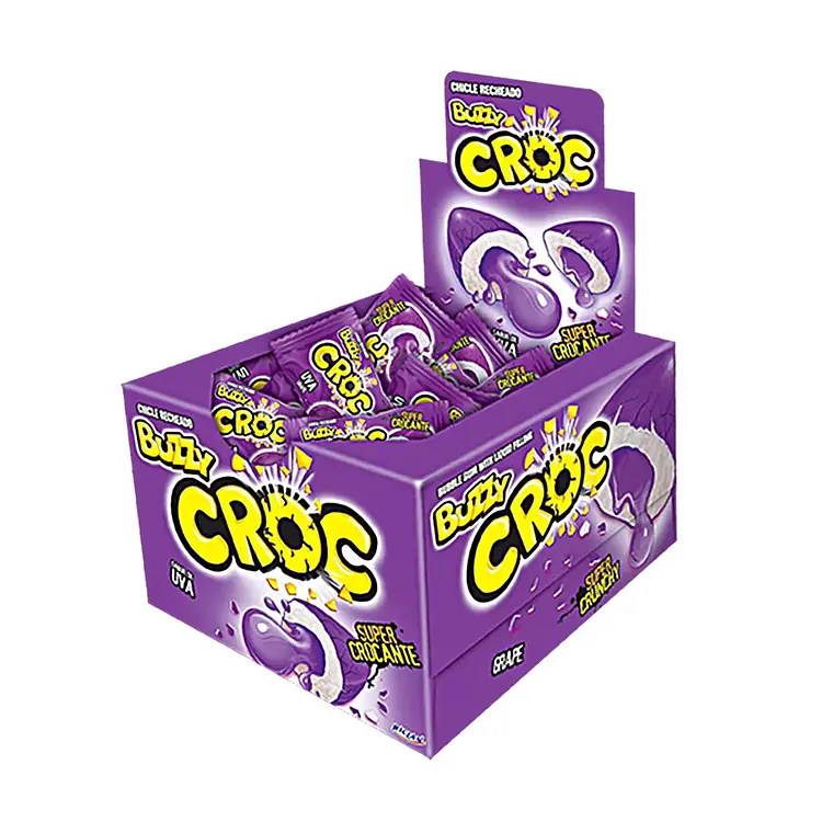 Buzzy Croc Chicle Uva 1