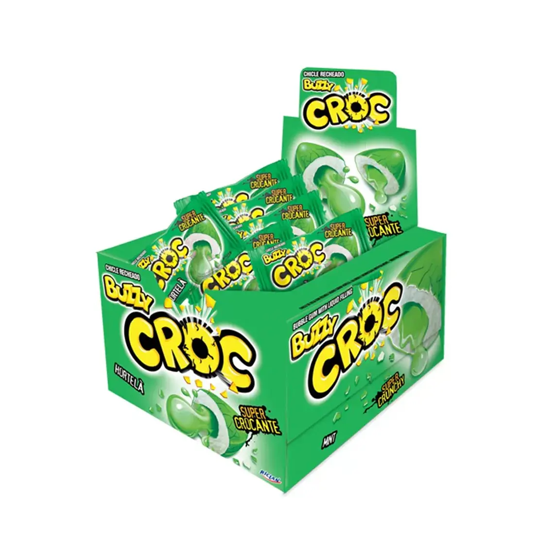 Buzzy Croc Chicle Menta 1