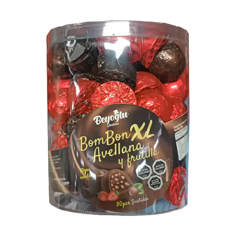 Bombon XL Avellana y Frutilla 1