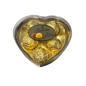 Bombón chocolate Corazón Hamelin 6u
