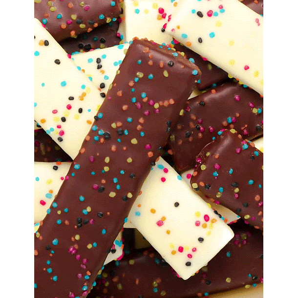 MAXI CRUJITOS CHOCOLATE BRANCO E DE LEITE