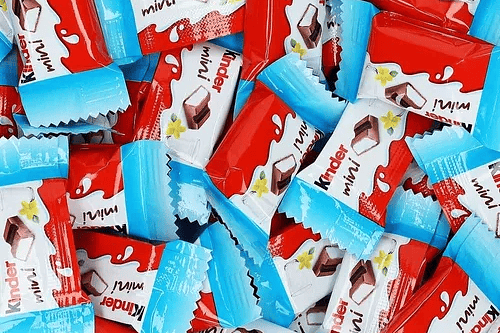 KINDER MINI BARRITAS