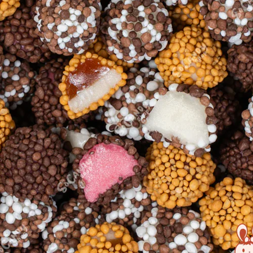 CRUNCHY ASTEROIDES - 3 CHOCOLATES