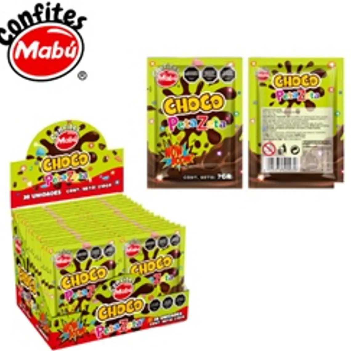 Choco Peta Zeta 30 unidades 1