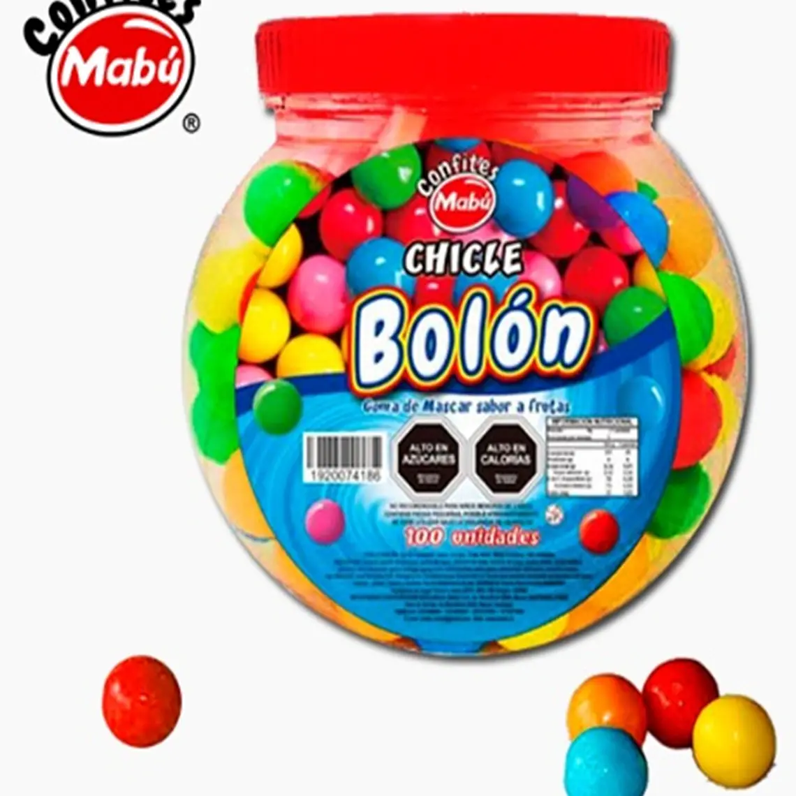 Chicle Bolón 100 unidades 1