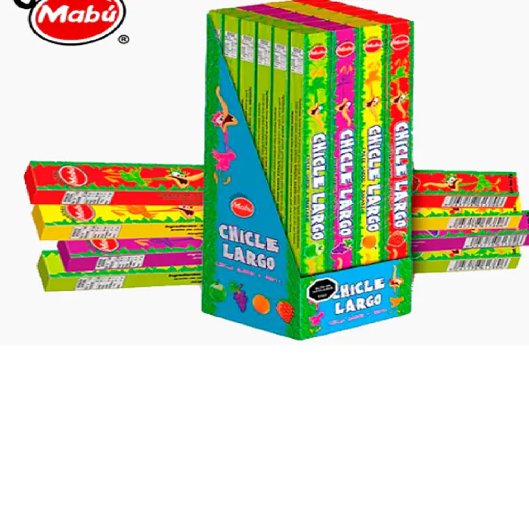 Chicle largo 24 display 1