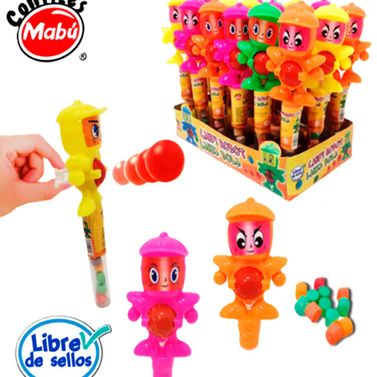 Candy Robot Lanza Bola 1