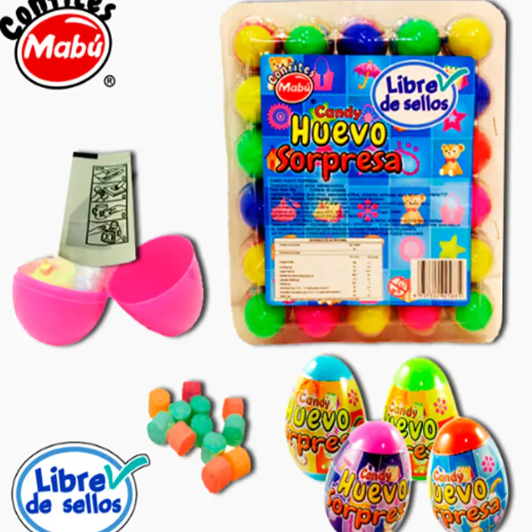Candy Huevo Sorpresa 1
