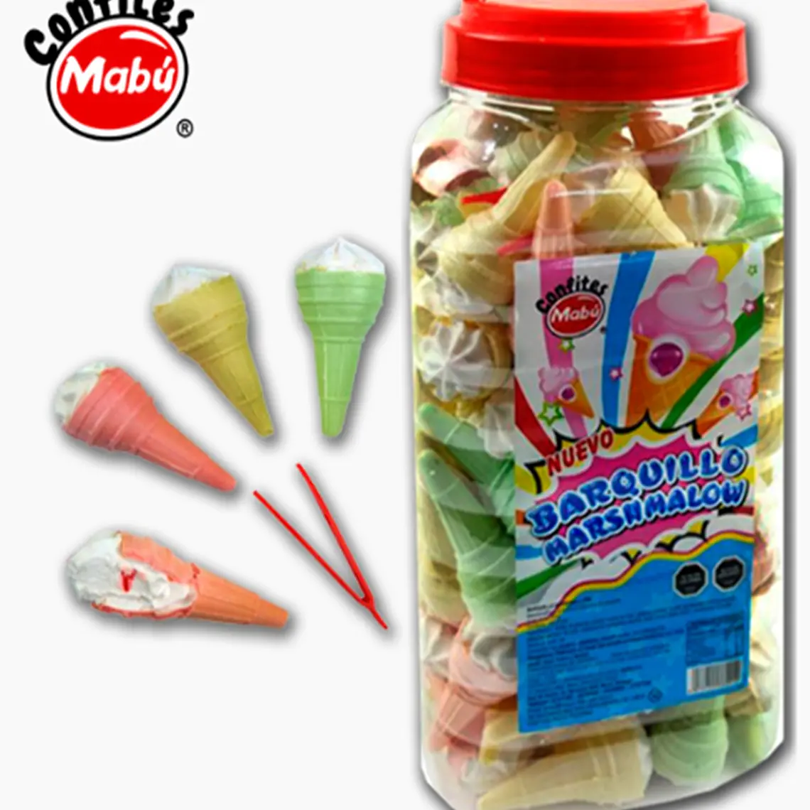 Barquillo Marshmallow 1