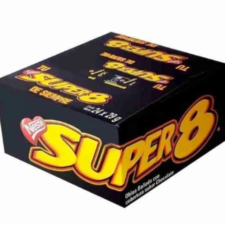OBLEA SUPER 8 DISPLAY 24 UNIDADES 1