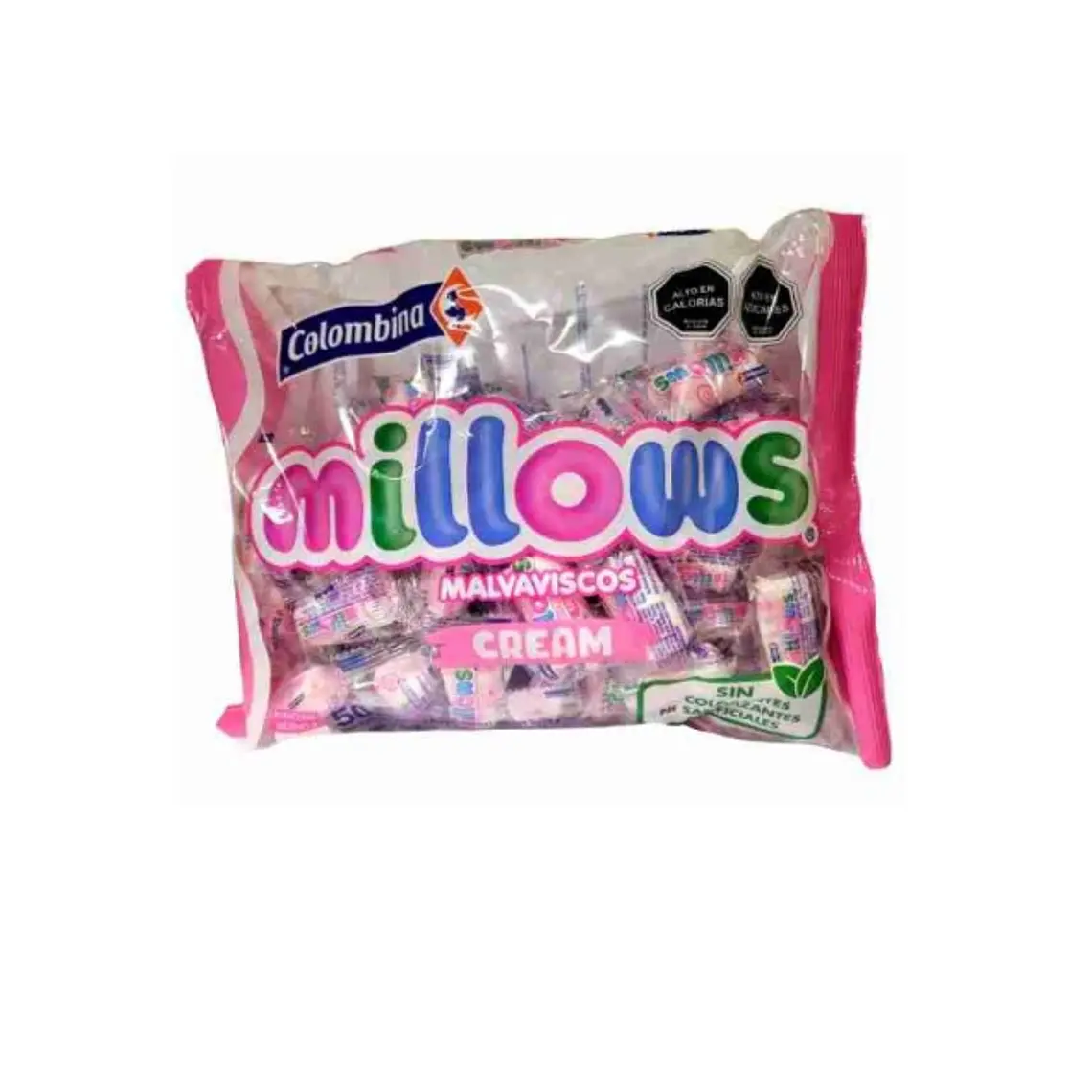 Malvaviscos Millows Cream bolsa 50 uds 1