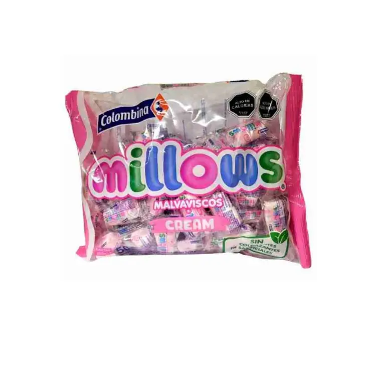 Malvaviscos Millows Cream bolsa 50 uds 1