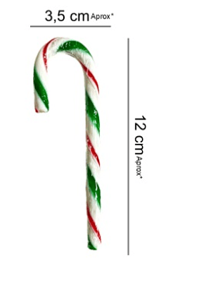 Bastones de navidad 10 unidades