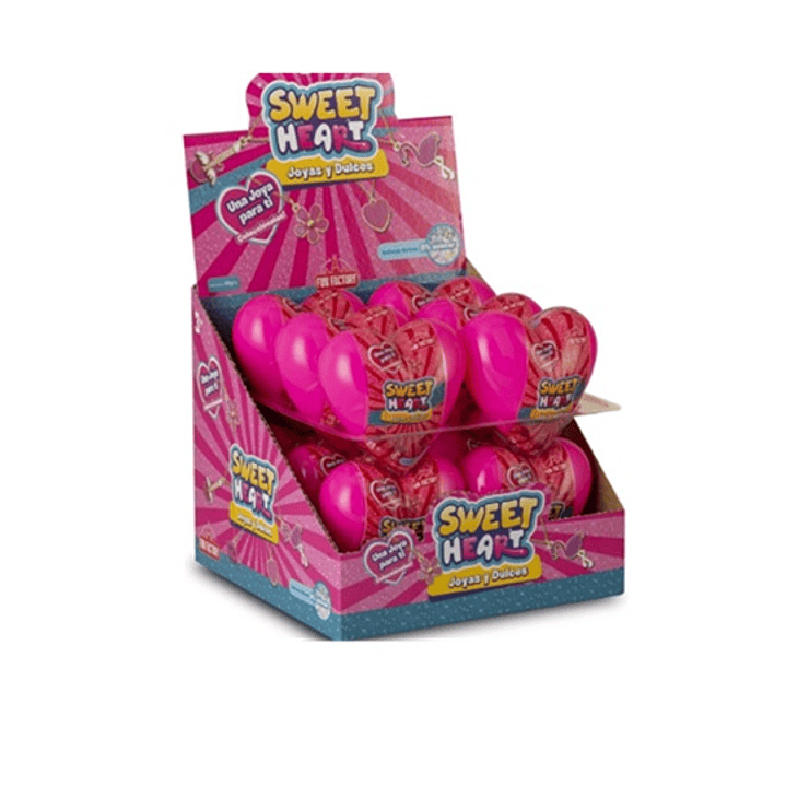 Fun Factory Display de 12 Corazones con Joya 1
