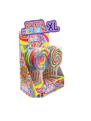 Paleta multicolor XL 12 unidades