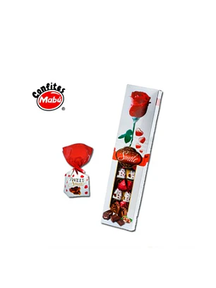 Bombon caja de regalo rosa