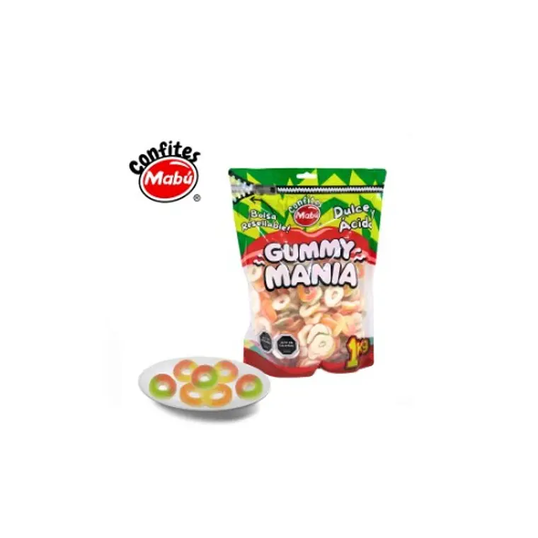 Gummy Mania - Aros Ácidos- 1