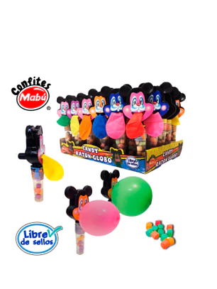 Candy Raton Globo 20 unidades