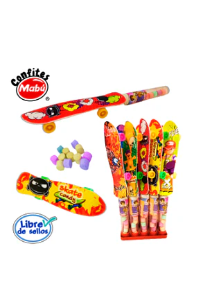 Candy Patineta 20 unidades