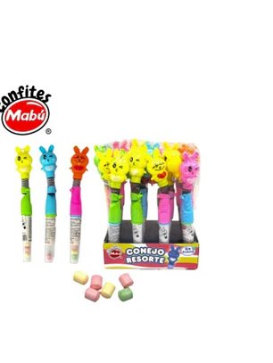 Candy Conejo Resorte 20 unidades