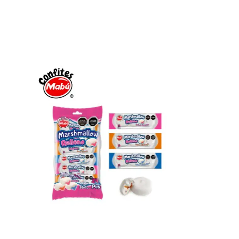 Marshmallow con Relleno 24 unidades 1