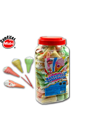 Barquillo Marshmallow 100 unidades