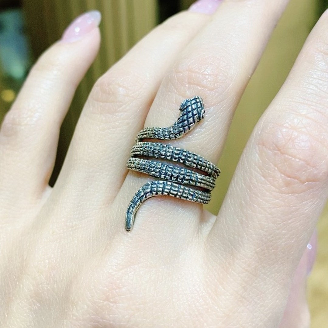 Anillo Serpiente Vintage 2