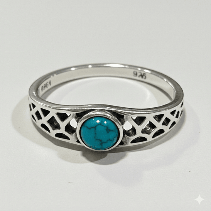 Anillo Tiara Turquesa 1