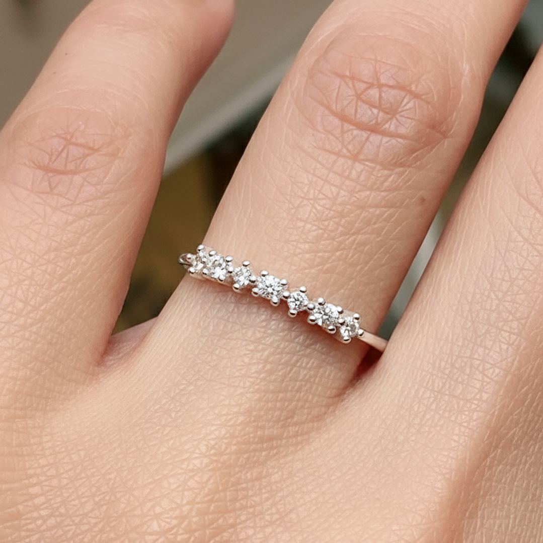 Anillo Semi Cintillo 2