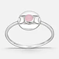 Anillo Fase Lunar Cuarzo Rosa - Miniatura 1