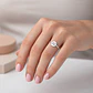 Anillo Fase Lunar Cuarzo Rosa - Miniatura 2