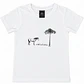 Polera Blanca Niño Niña - Caballo en la Araucanía - Miniatura 2