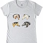 Polera GRIS Mujer - Razas de Caballos - Miniatura 2